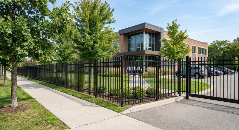 Commercial Metal Fence Service in Littleton, CO